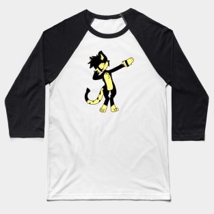 Dab Cat Baseball T-Shirt